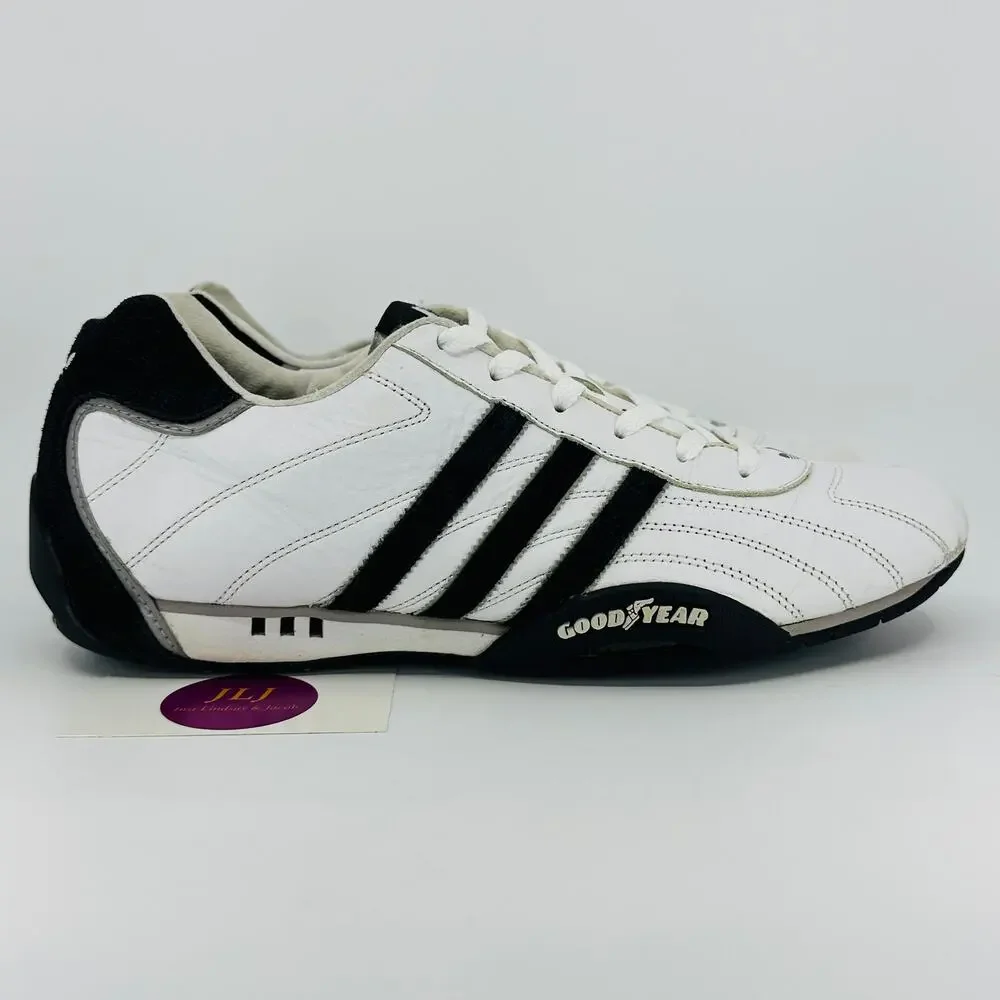 Adidas Men's Adi Racer Lo Vintage 2005 Leather Sneakers 117185 Size 12